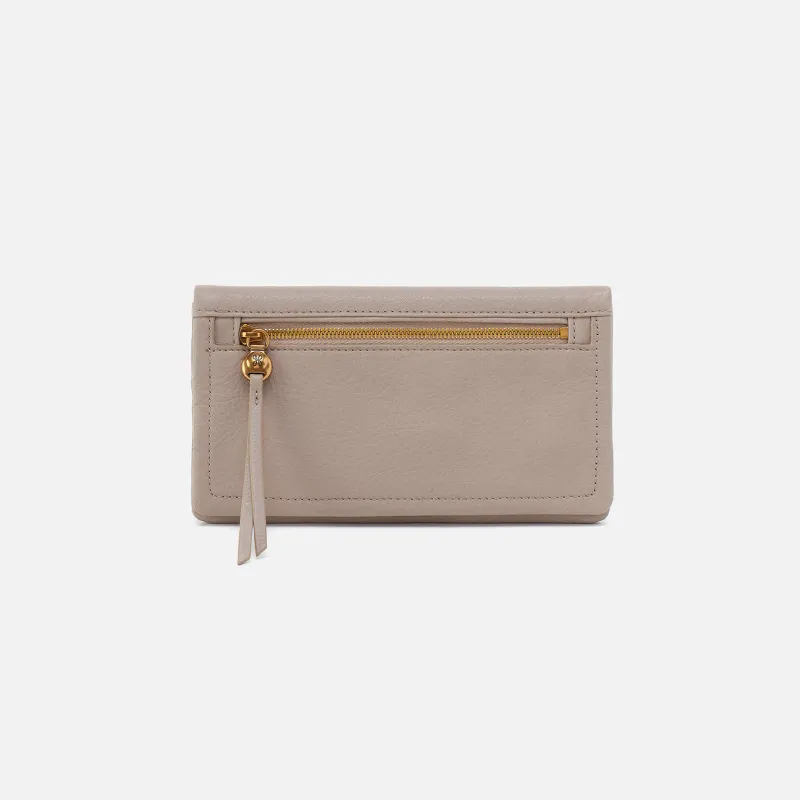 Lumen Continental Wallet Taupe