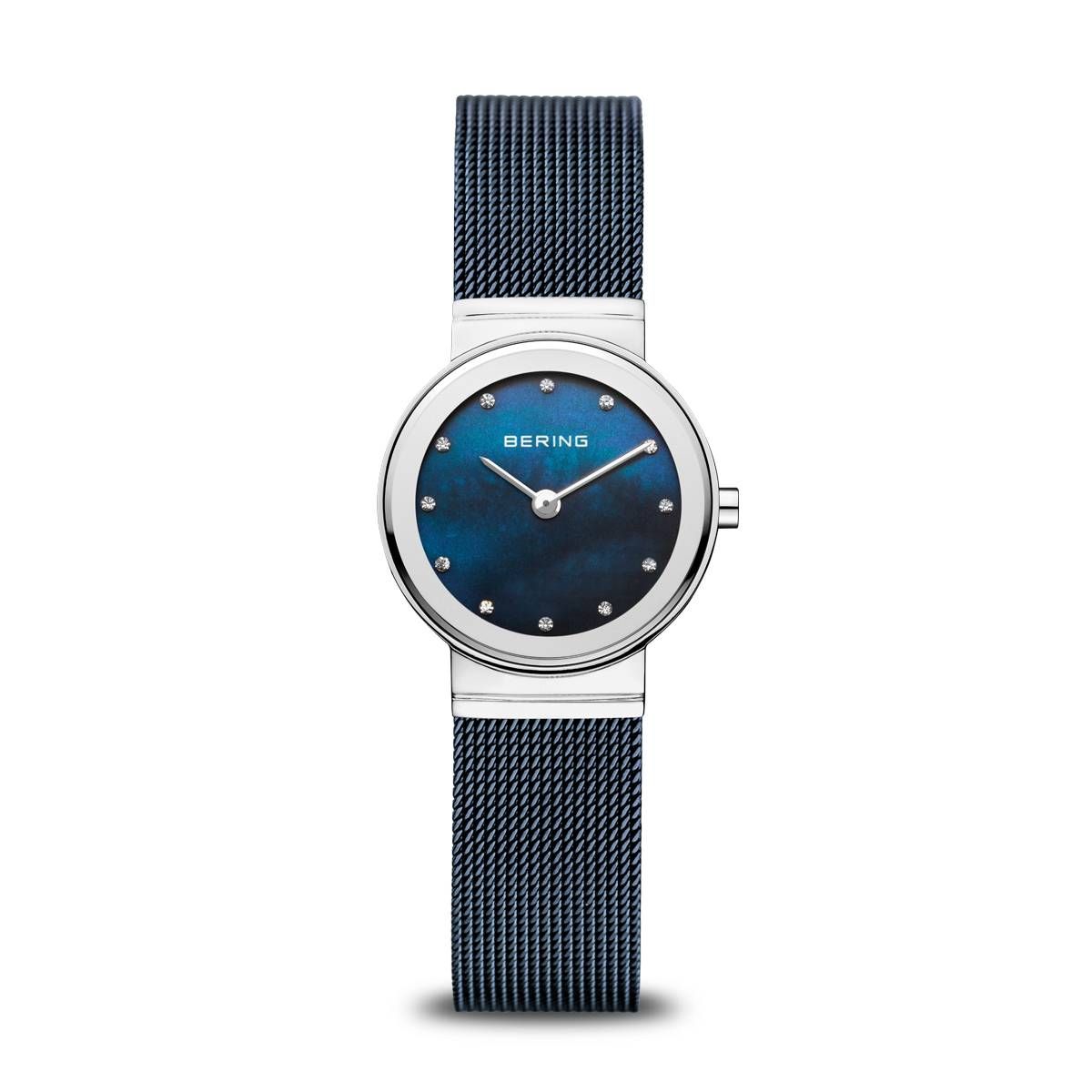 Bering Watch Classic Women Polished Gold and Diamonds