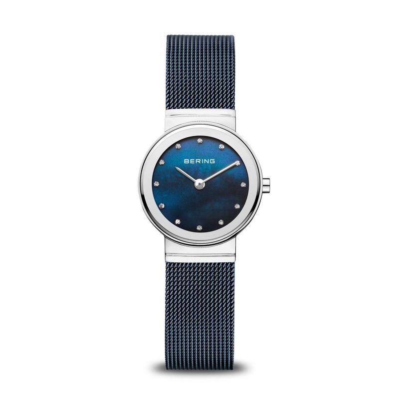 Bering Watch Classic Women Polished Gold and Diamonds