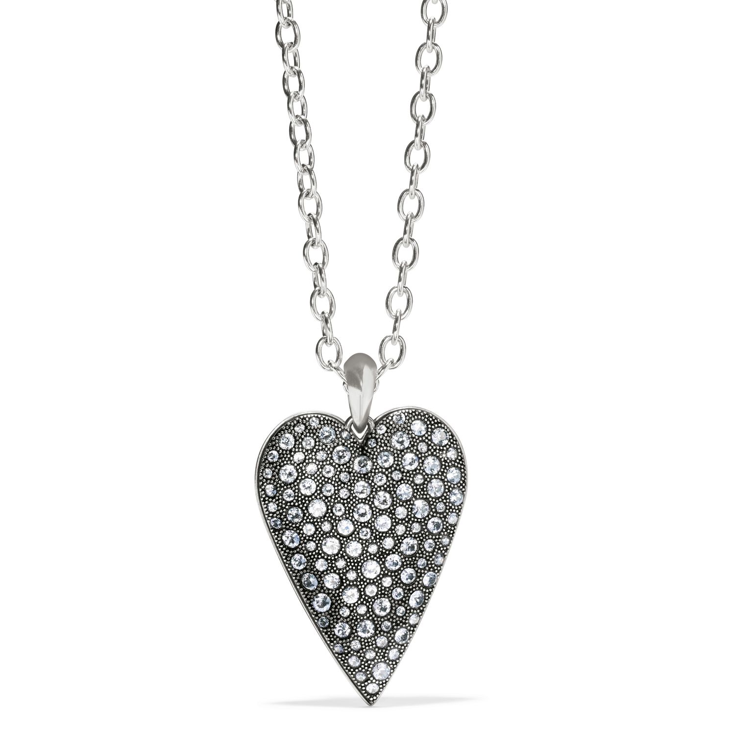 Glisten Heart Crystal Convertible Necklace
