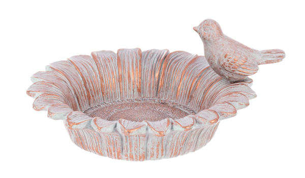 Birds on a Flower Resin Trinket Dish