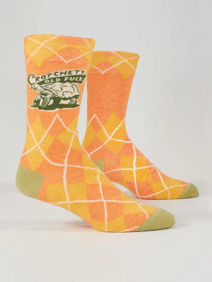 Crotchety Old Fuck Men&#39;s Socks
