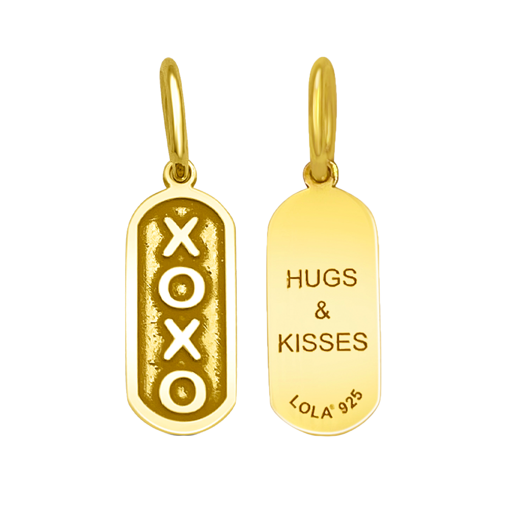 XOXO Tag, Color: Gold