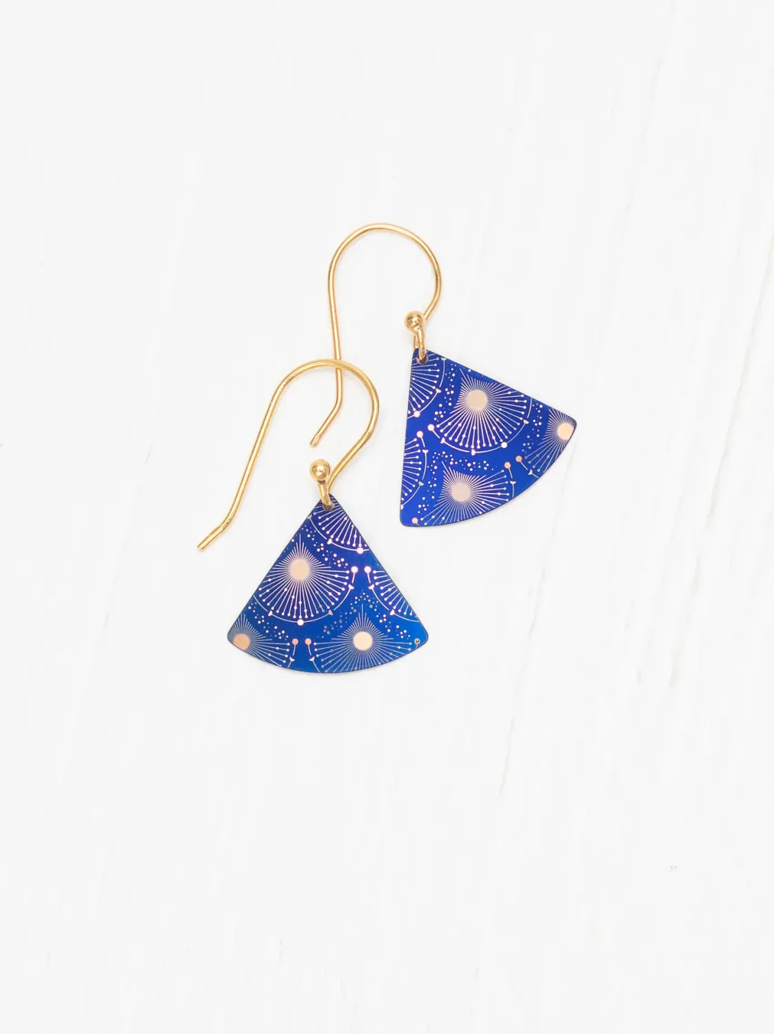 Halley Earrings-Navy