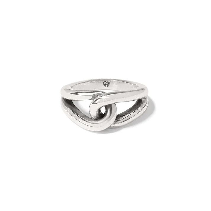 Interlok Bold Ring, Size: 7
