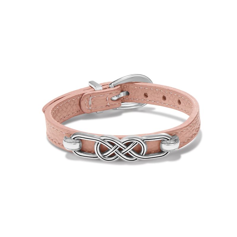 Interlok Braid Pink Sand Bracelet