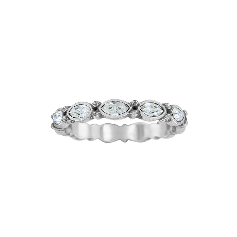 Scalloped Stack Ring Size 7