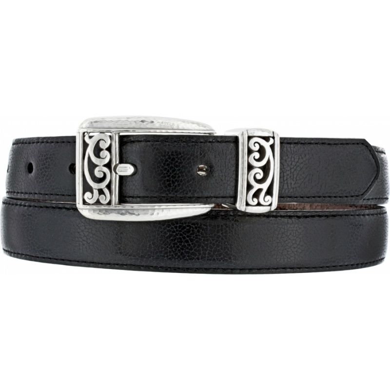 Mantilla Reversible Ladies Belt, Color: Black/Bronze, Size: 28