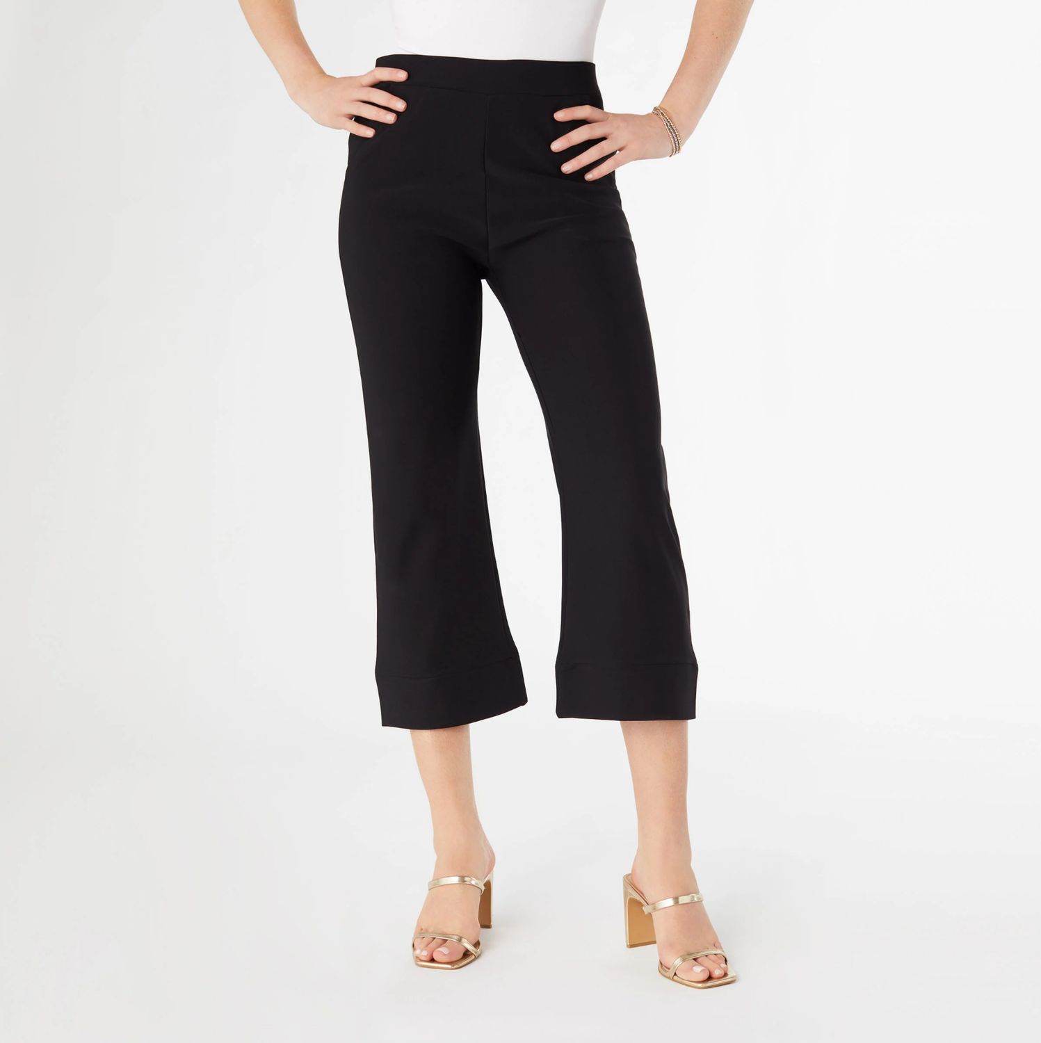 Georgie Wide Leg Cropped