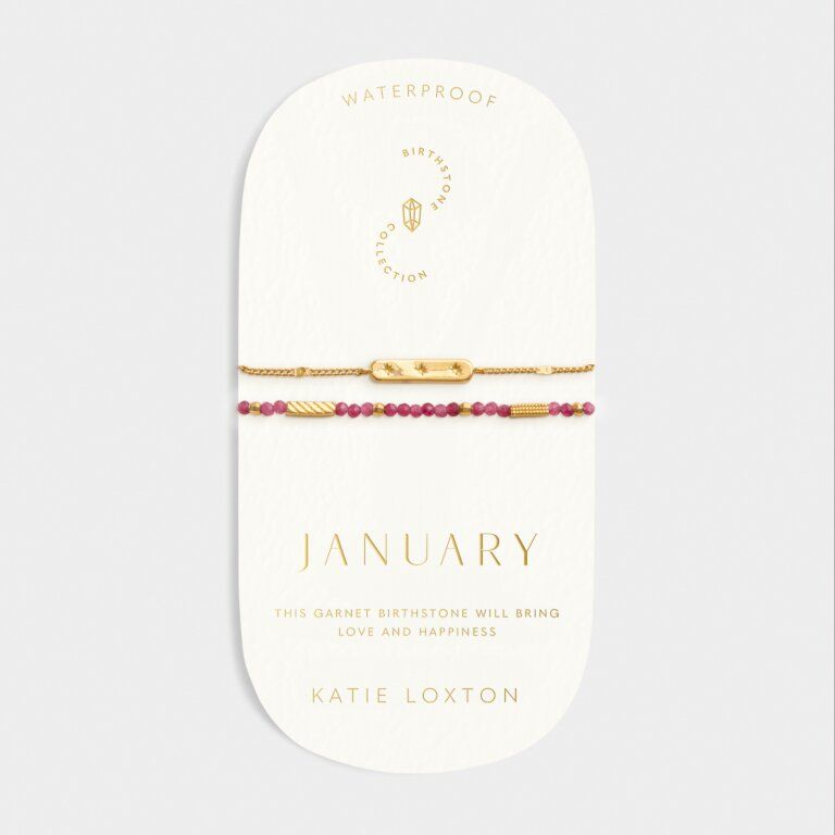 Birthstone Bracelet January