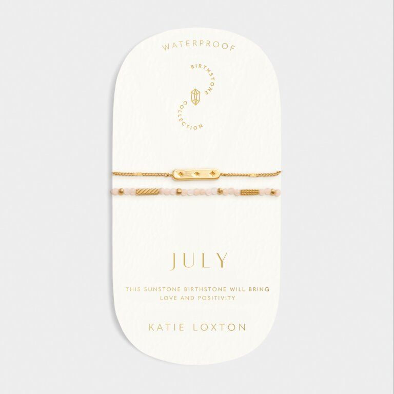 Birthstone Bracelet July