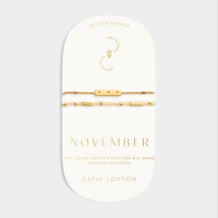 Birthstone Bracelet November