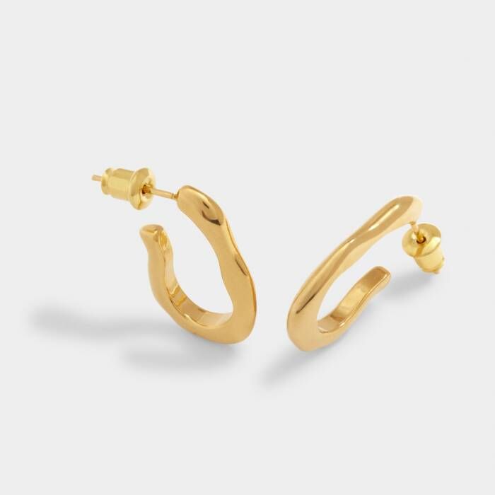 Hera Hoop Earrings Gold