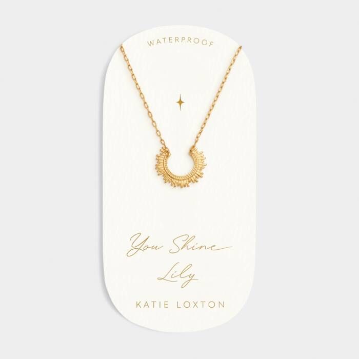You Shine Charm Necklace