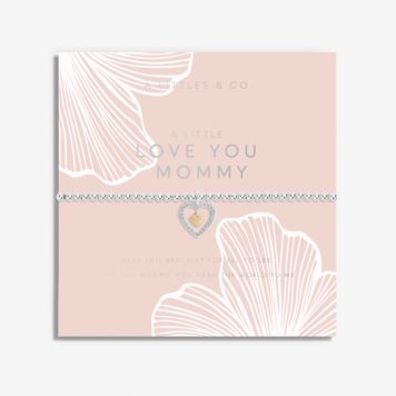 A Little Love You Mommy Bracelet Silver