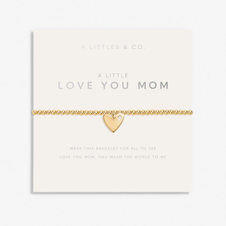 A Little Love You Mom Bracelet Gold