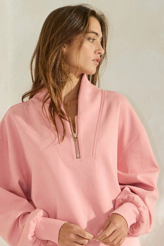 Scuba Half Zip Sweatshirt