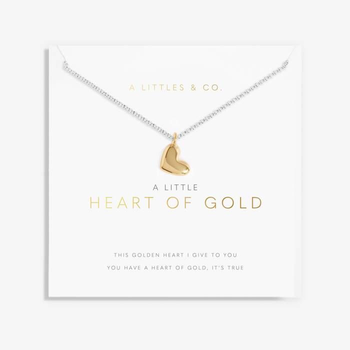 A Little Heart of Gold Necklace