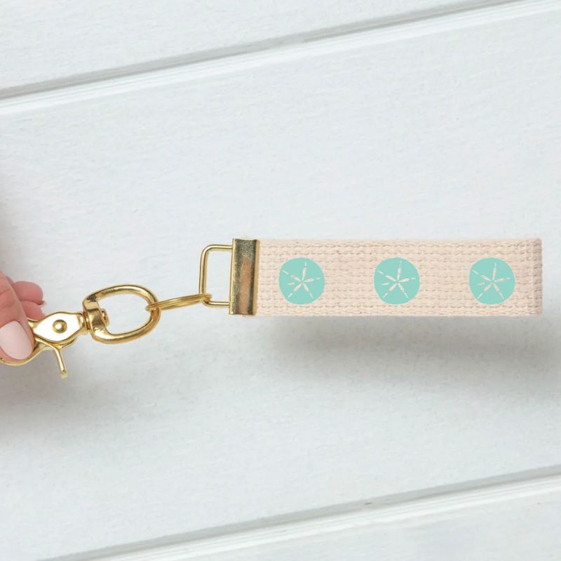 Sand Dollar Keychain