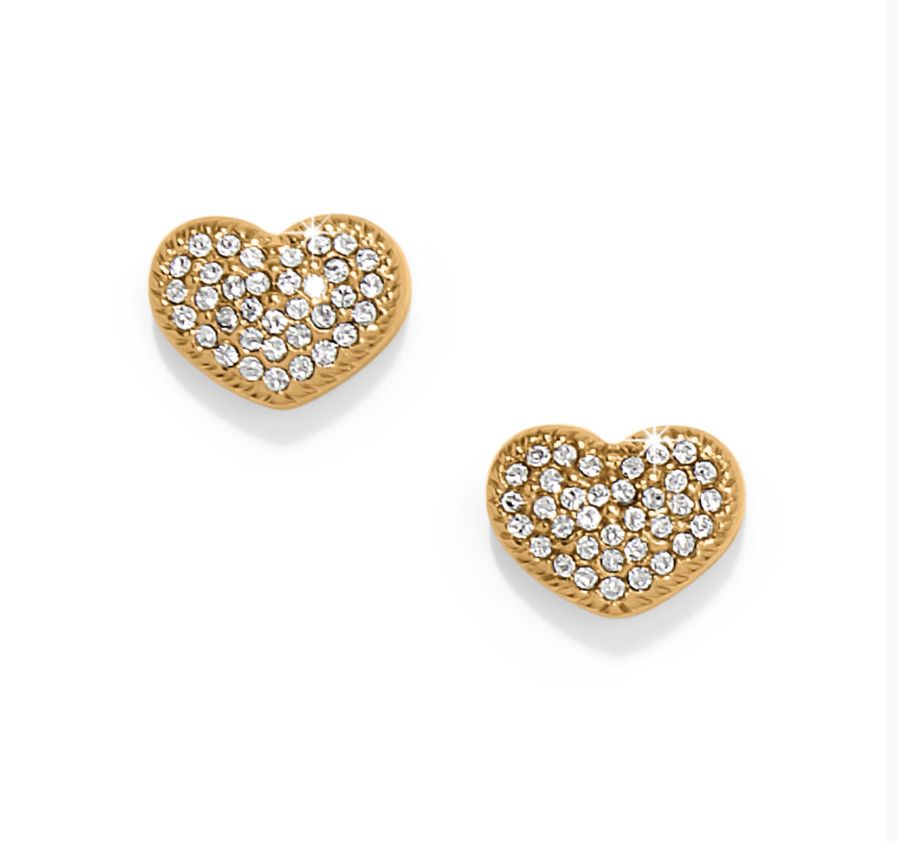Illumina Celeste Heart Gold Post