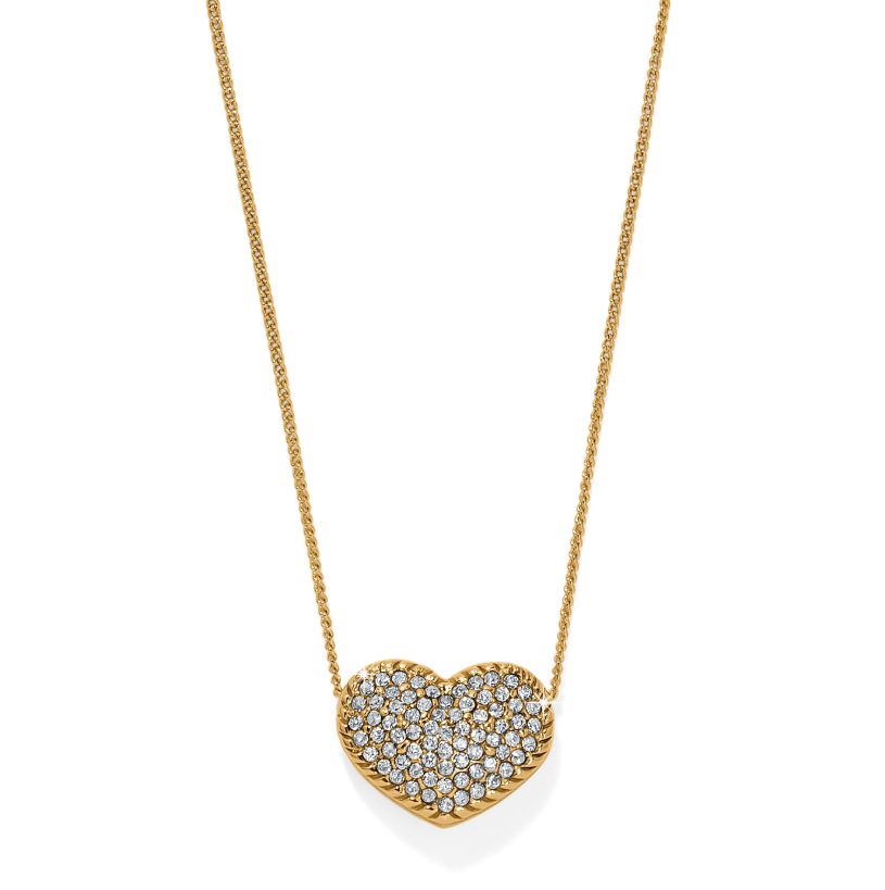 Illumina Celeste Heart Bold Necklace