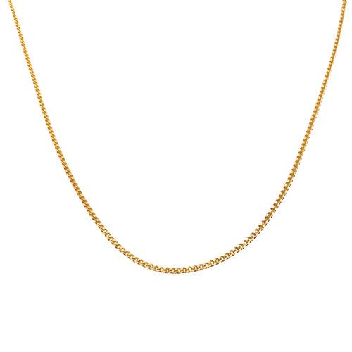 Curb Chain Gold 1.7mm