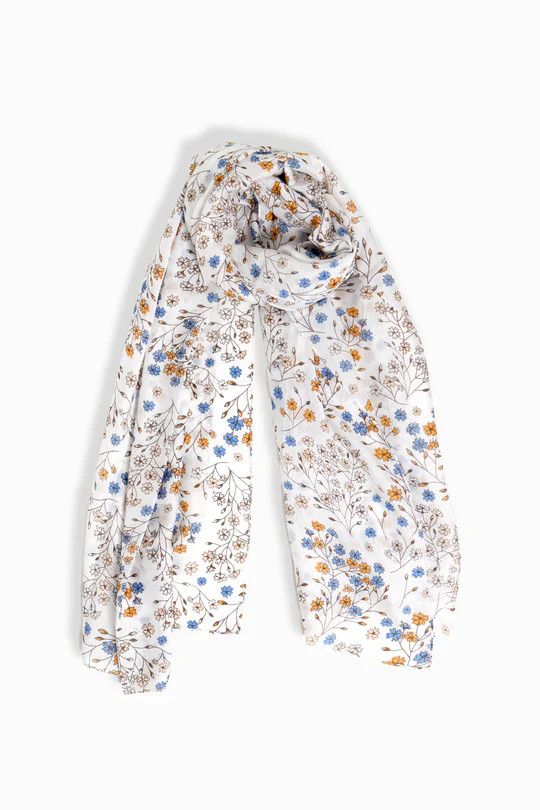 Summer Wildflower Long Scarf