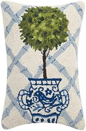 Ball Topiary Hook Pillow 12x18