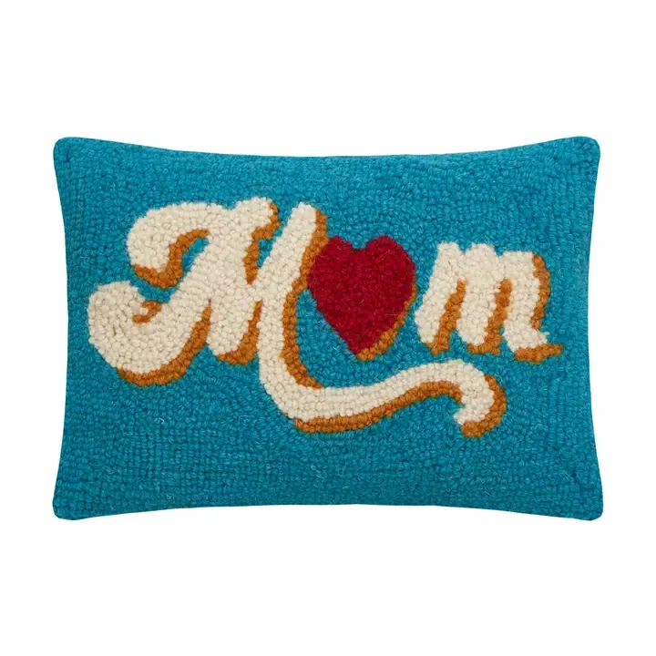 Mom Heart Pillow 8X12”