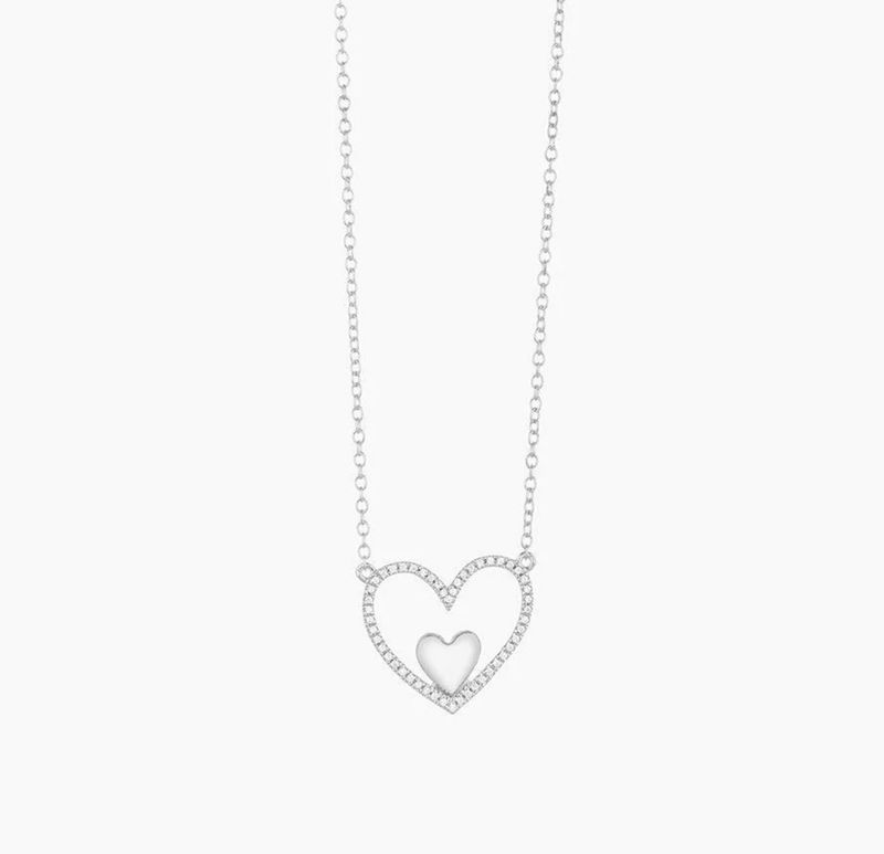 All The Love Pendant Necklace Silver