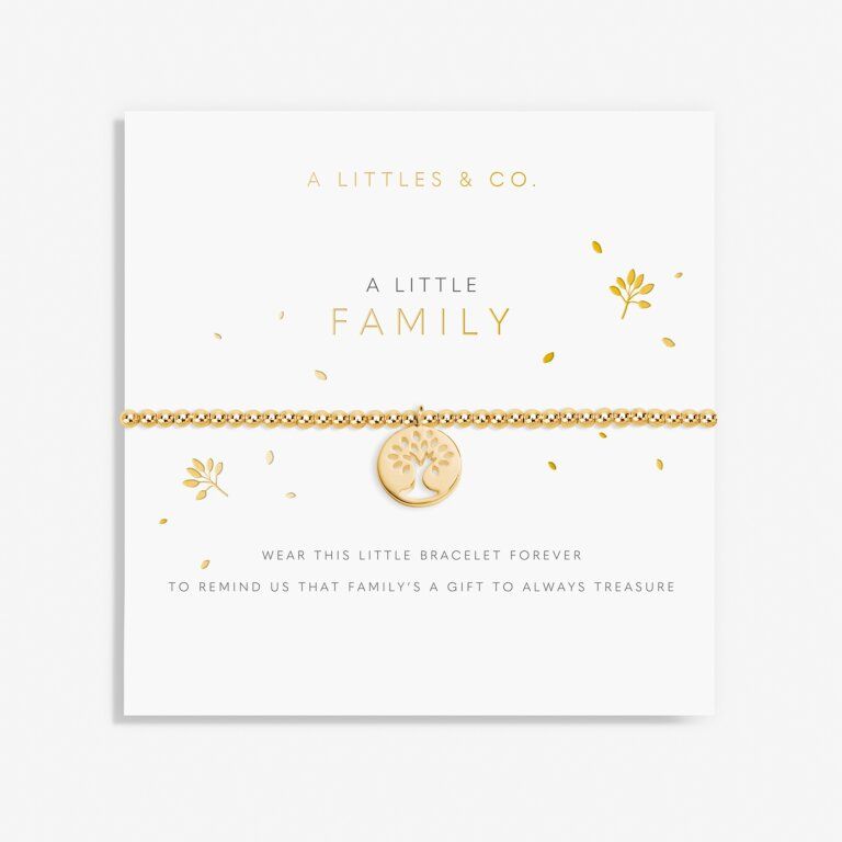 A Little Family Bracelet Gold - Tree of Life