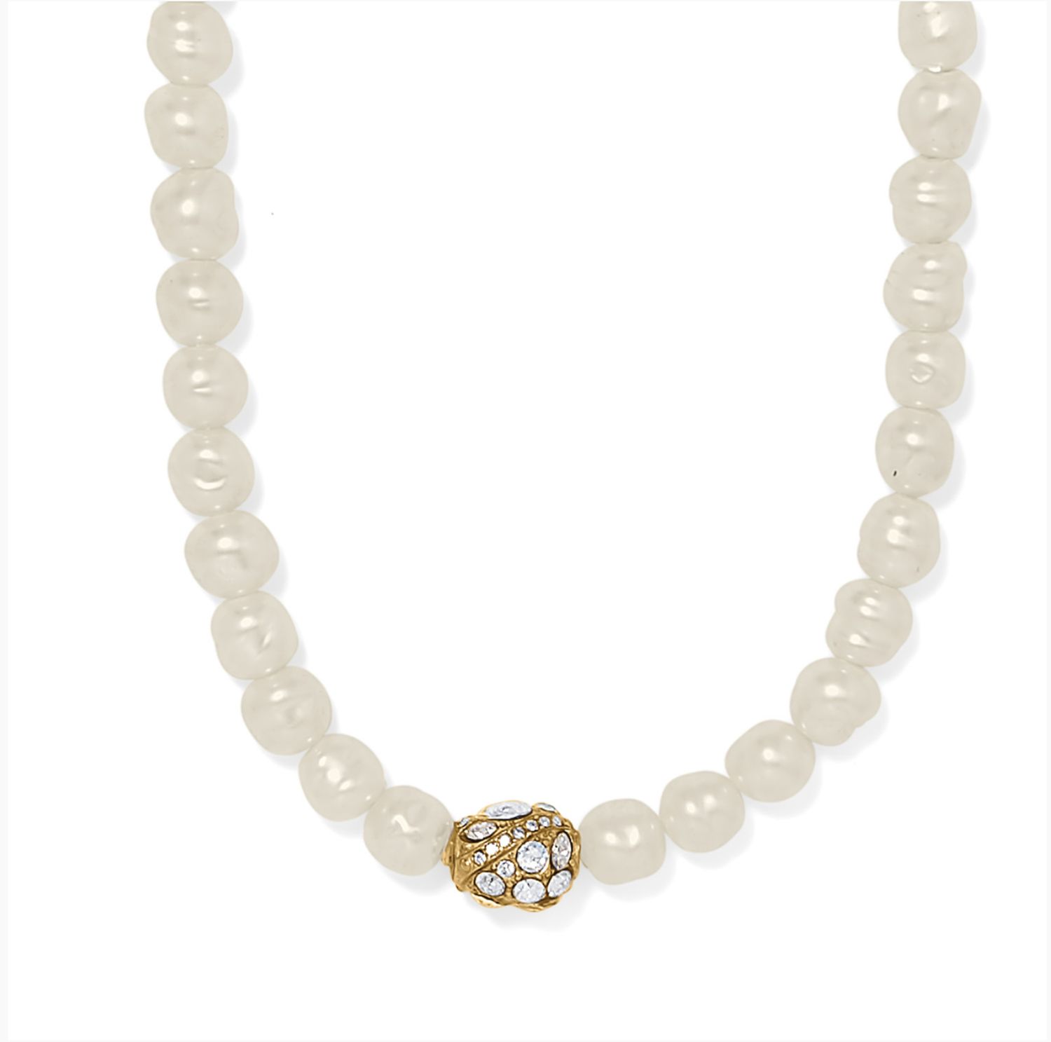 Trust Your Journey Pearl Necklace