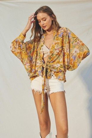Mango Garden Kimono