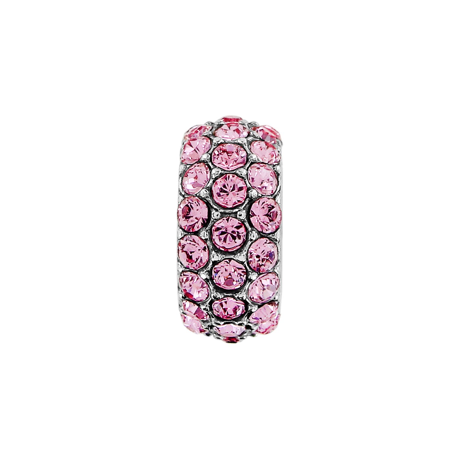 Pink Glitter Bead