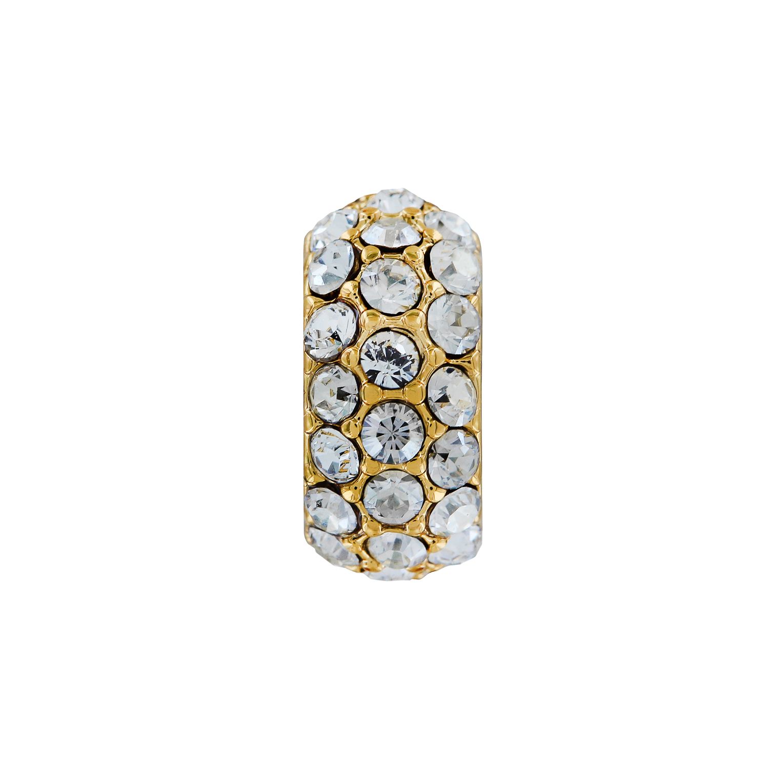 Gold Glitter Bead