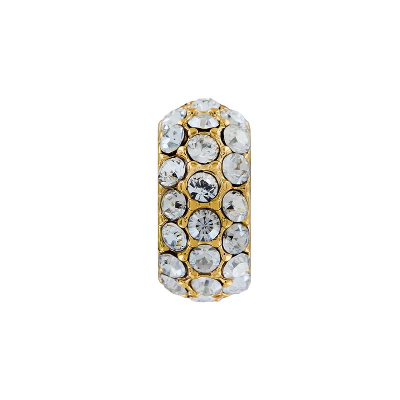 Gold Glitter Bead