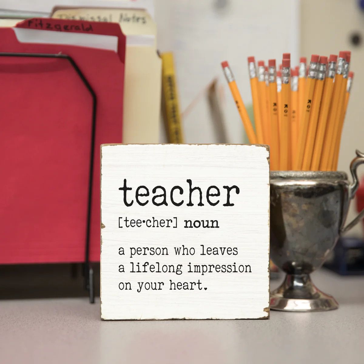 Teacher Definition Block
