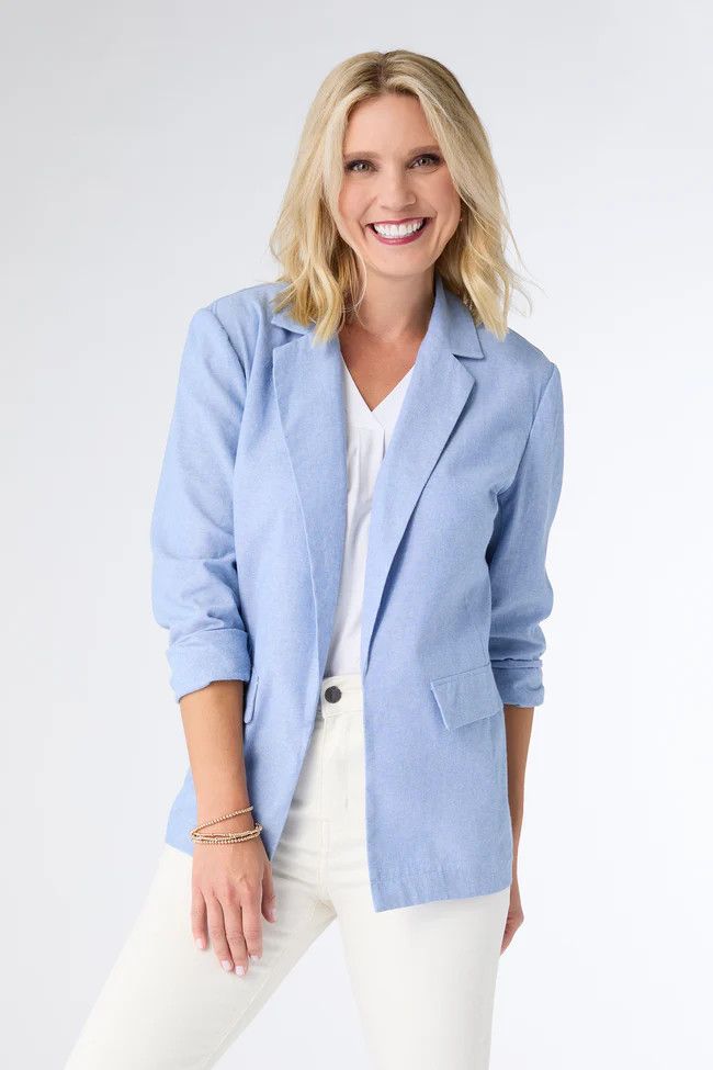 Newport Lightweight Blazer Blue, Size: S/M