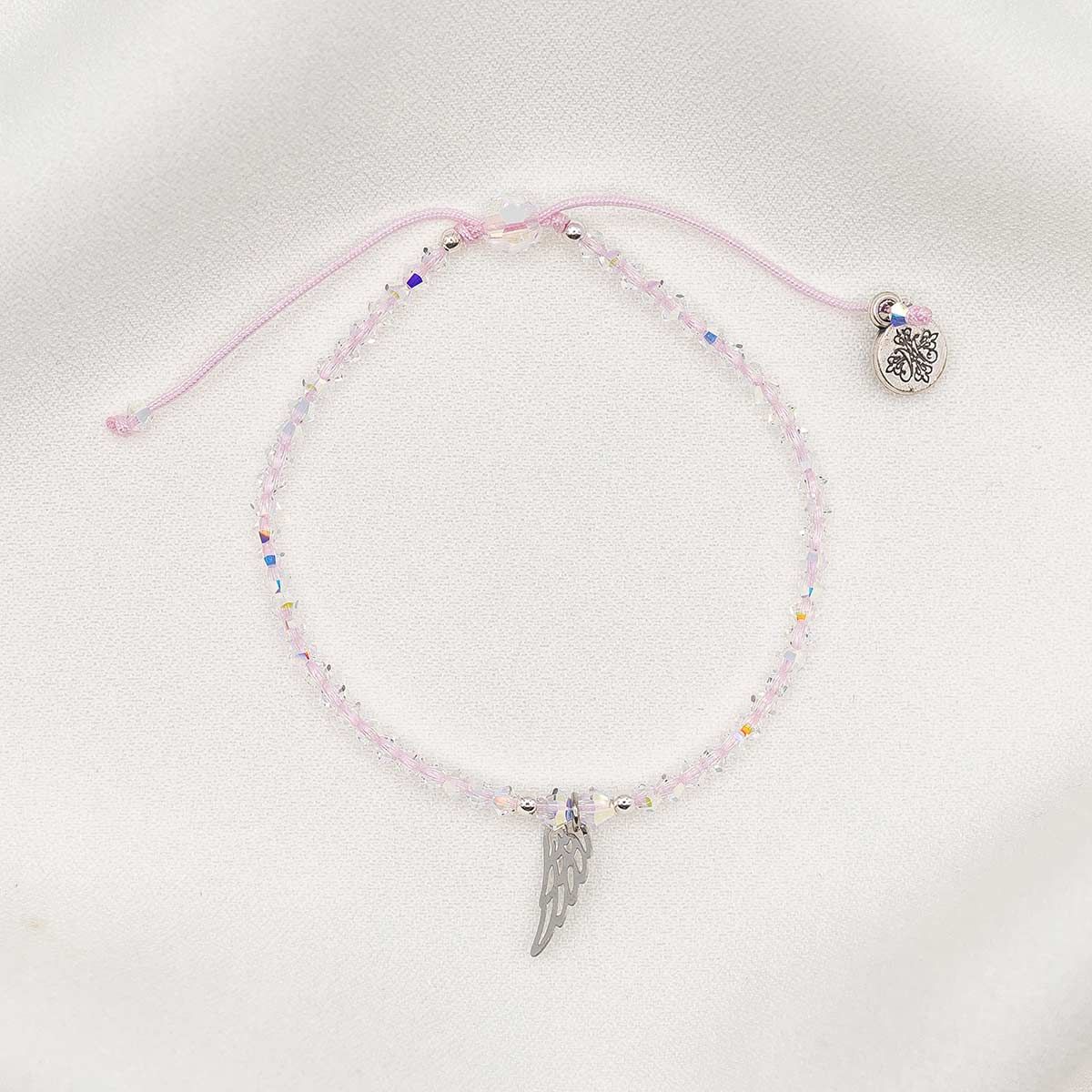 Angelic Light Bracelet - Pink / Silver