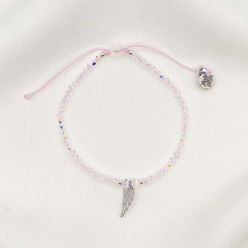 Angelic Light Bracelet - Pink / Silver