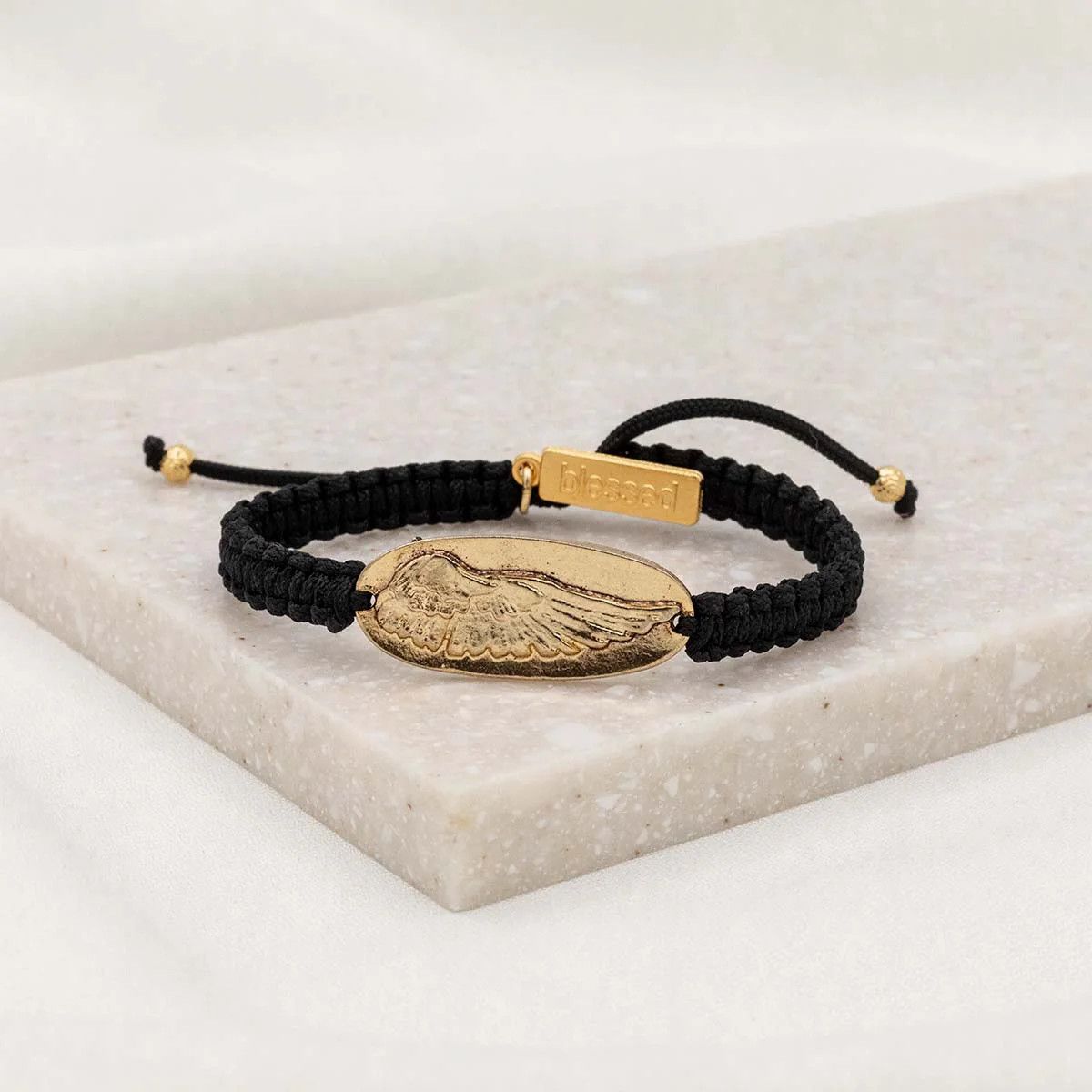 Soar Remembrance Bracelet Gold/Black