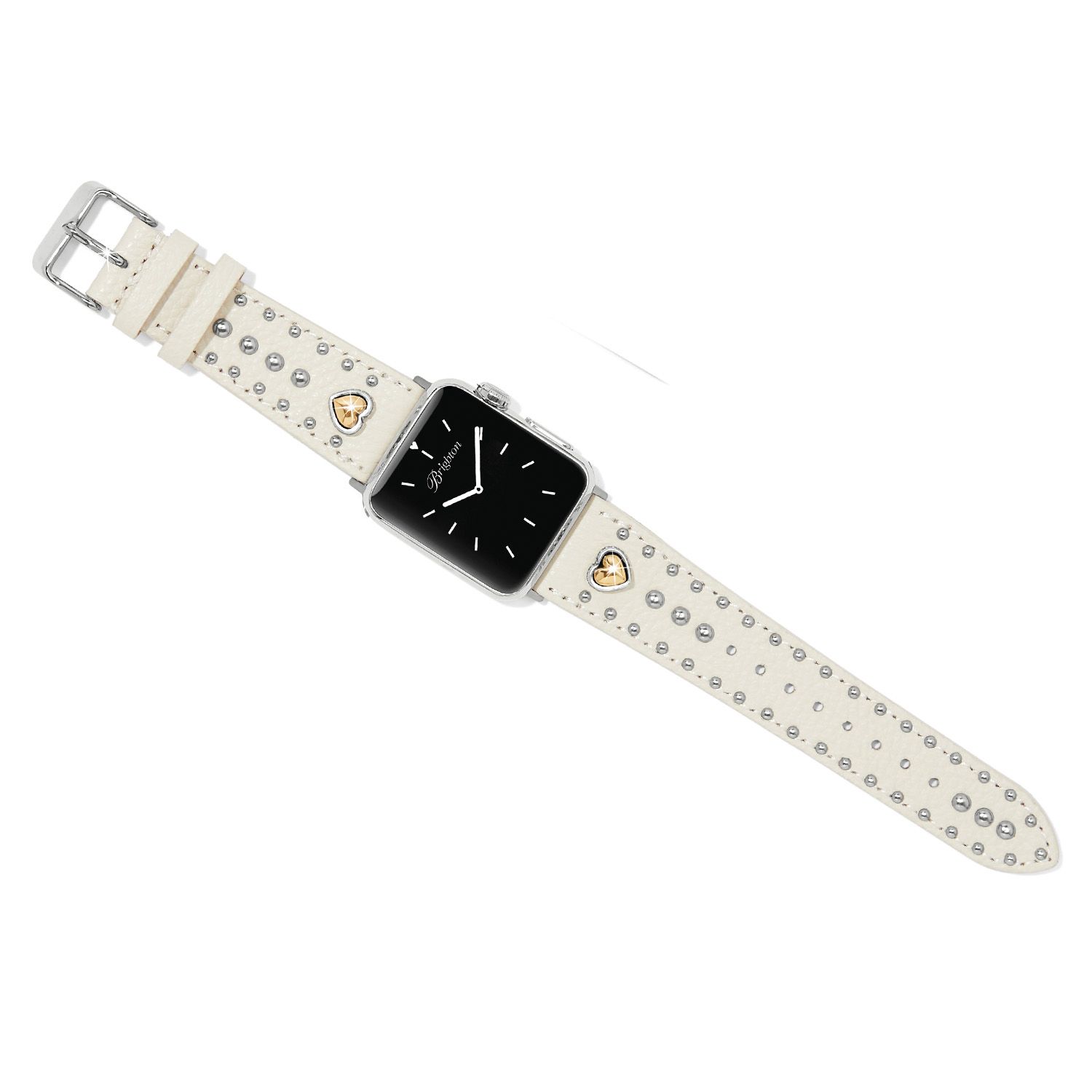 Pretty Tough Two-Tone Heart Watch Band