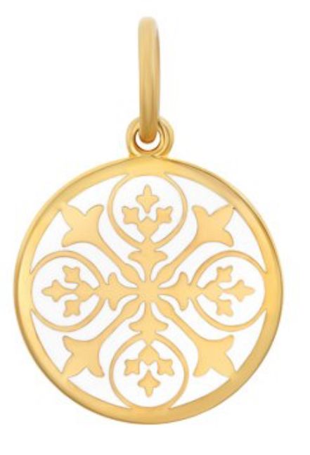 All Gold Sisterhood Fleur, Color: All Gold Alpine White, Size: 19MM
