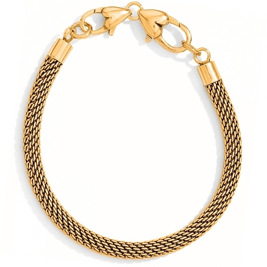 Gold Beverly Glam Bracelet 7 3/4&quot;