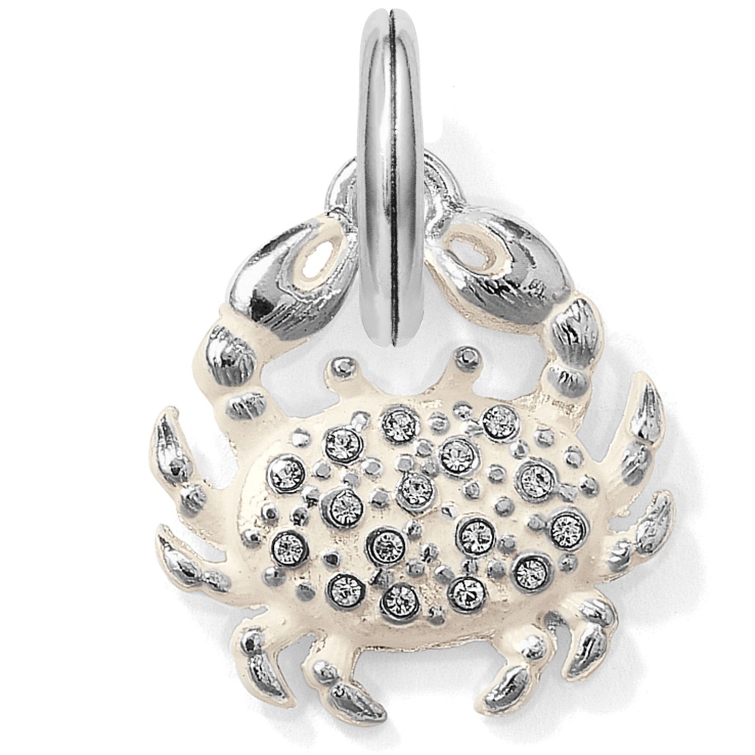 Crabby Charm Silver