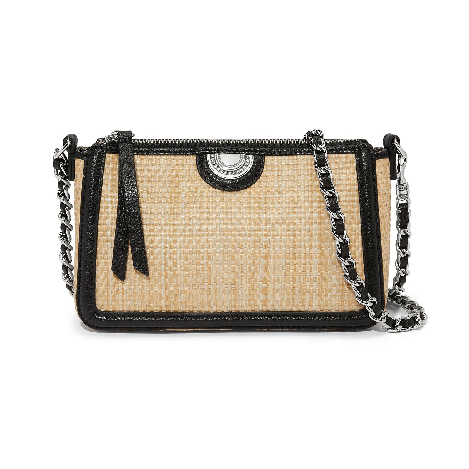 Glo Straw Cross Body Bag