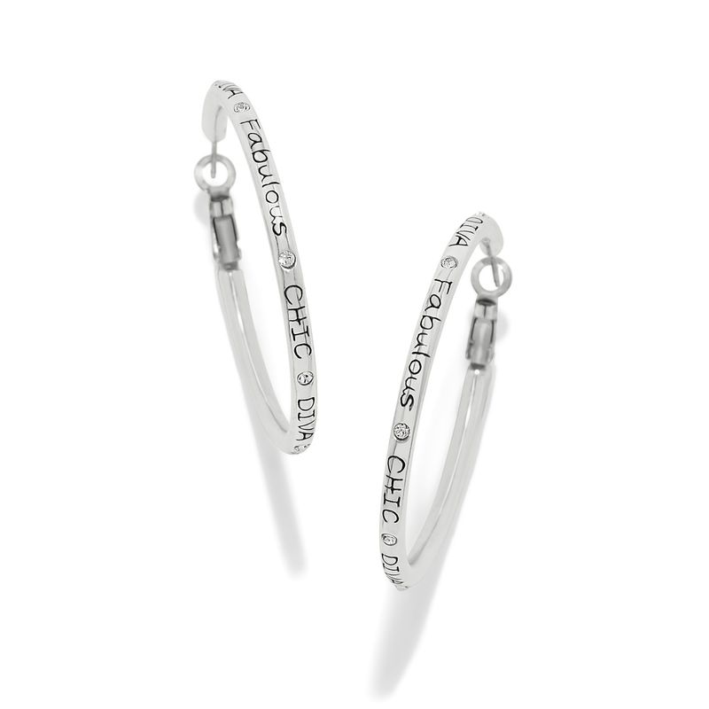 Fashionista Hoop Earrings