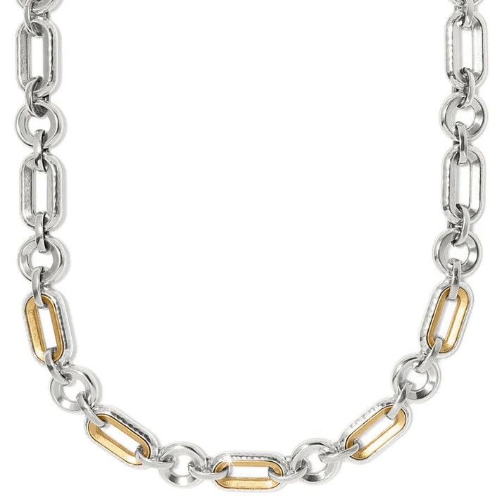 Ferrara Medici Two Tone Link Necklace