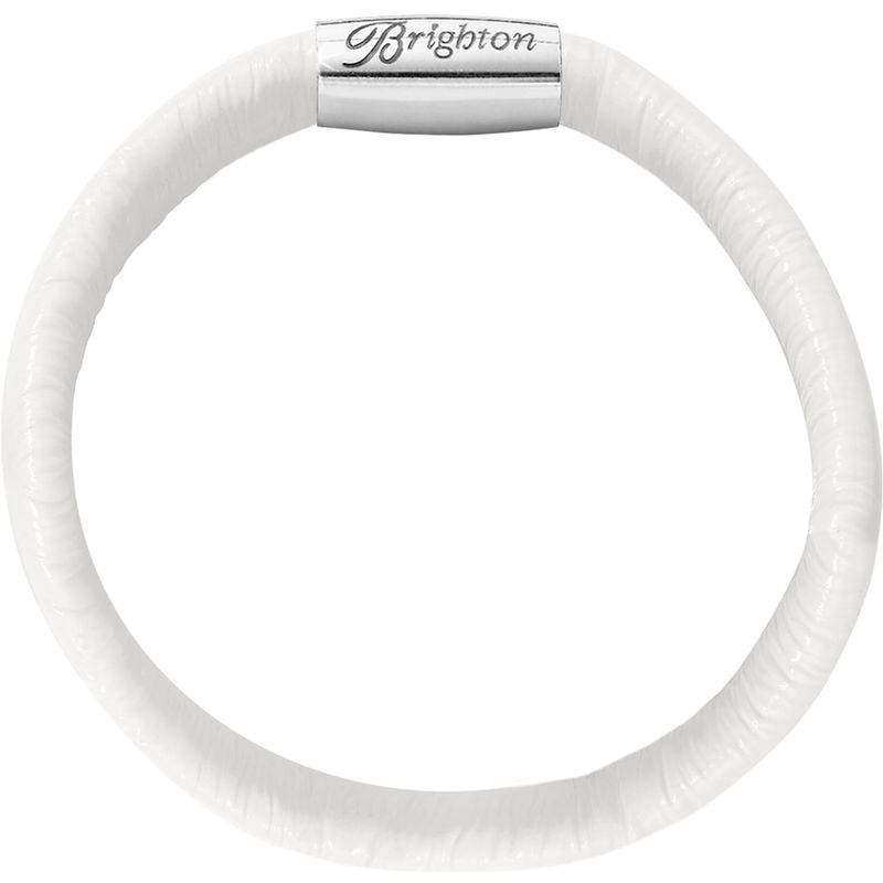 White Woodstock Bracelet