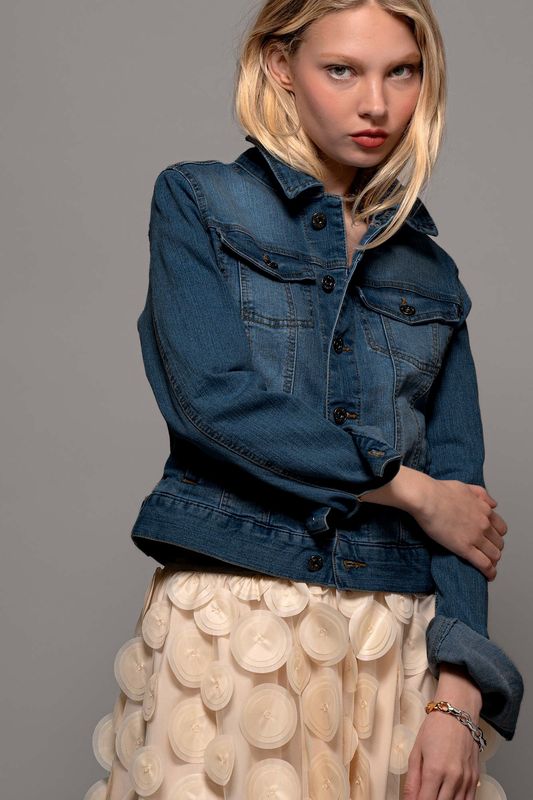 Denim Jean Jacket Shirt